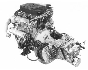 The carburetor version of the engine