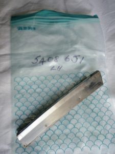 LH Vertical finishing for gutter