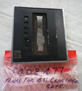 Frame for BW gear lever gate