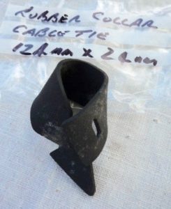 Rubber collar - Cable ties 124mm x 24mm (125mm actual)