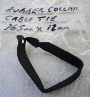 Rubber collar - Cable ties 165mm x 12mm ( 160mm actual)