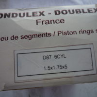 Ondulex 87mm Piston rings