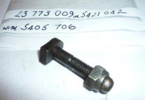 Top chain tensioner screw with cap screw part no 5405707