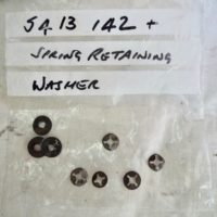 Rubber washers and Spring washers for centre rear panel