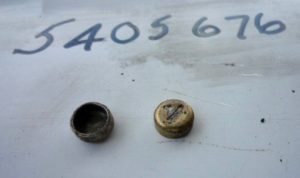 Closing Plug for crankshaft and EFi capacity box - Used